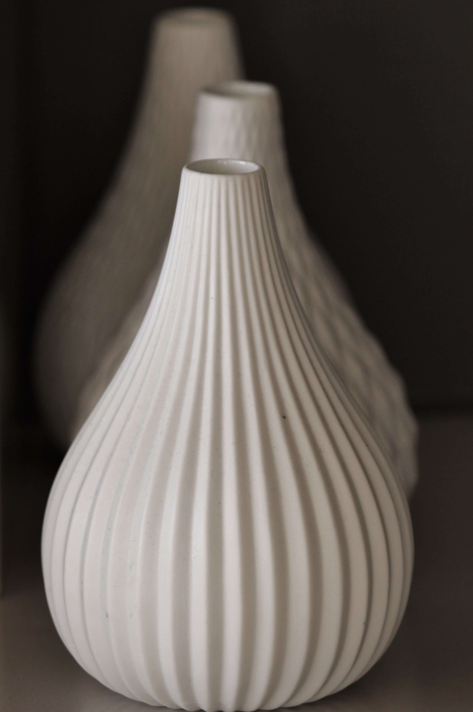 Home white vase decoration pattern ceramic lamp