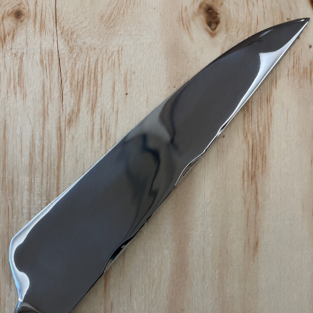 Faca Artesanal Forjada Inox 8” Dorso Espesso 7mm - Cabo Premium Faca Artesanal Forjada Inox 8” Dorso Espesso 7mm - Cabo Premium - Imagem 4