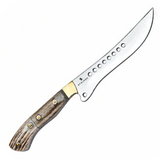 Faca Fileteira Inox 7" 3mm Bolster Gold Cabo Premium