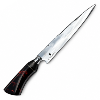 Faca Campeira Inox 8" 2mm Cabo Híbrido