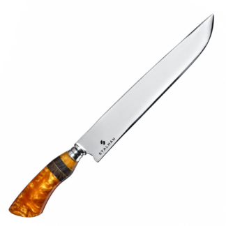 Faca Campeira Inox 10" 2mm Cabo Híbrido